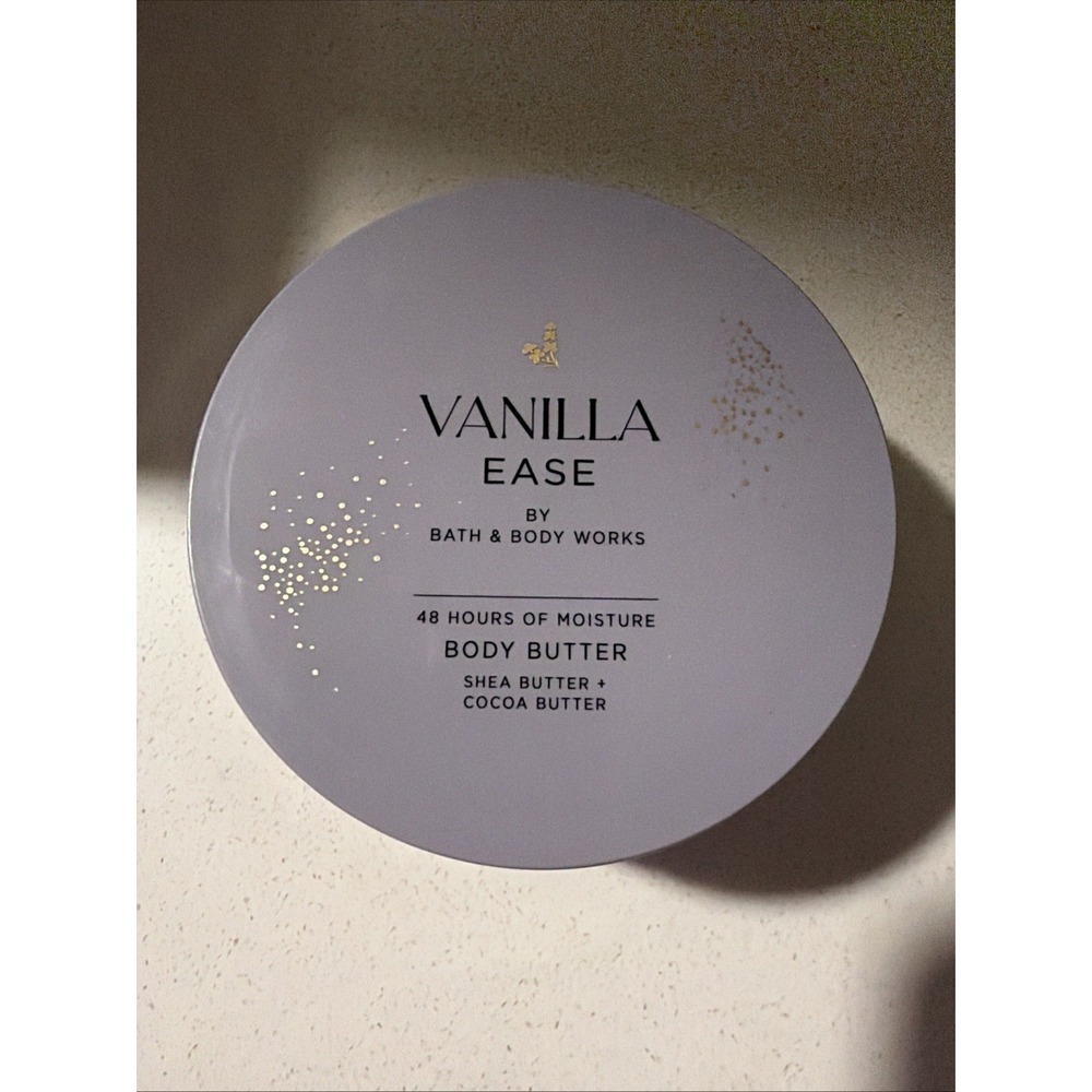 Bath & Body Works Vanilla Ease 48 Hours of Moisture Body Shea Butter 6.5 oz